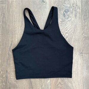 Fleo Black Sleeveless Top
